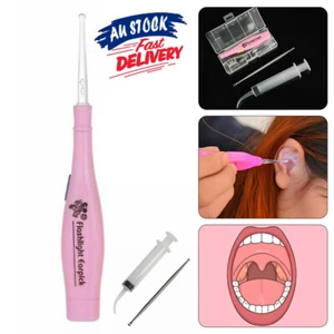 Tonsil Stone Remover Tools Kit LED Light Ear Wax Remover Oral Clean Care Tool - Picture 1 of 12