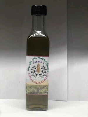 HEMP INFUSED EXTRA VIRGIN OLIVE OIL.   LAB  TESTED  - Image 1 of 3