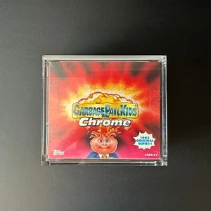2013 GARBAGE PAIL KIDS CHROME SERIES 1 SEALED RETAIL BOX 24 PACKS + ACRYDIS CASE - Picture 1 of 3