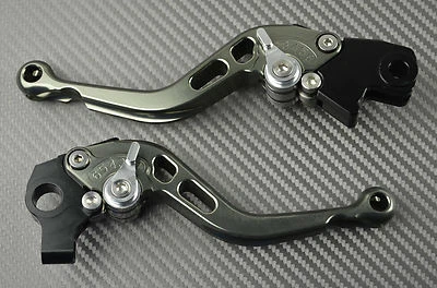 Short brake & clutch levers CNC titanium Benelli TNT 899 2007 08 09 10 11 2012 - Image 1 of 4