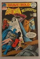 Brave and the Bold #101 ~ 1972 DC Comics Batman, Gotham ~ Key Metamorpho origins