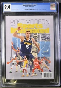Nikola Jokic First SPORTS ILLUSTRATED Cover FC February 2023 Newsstand CGC 9.4 - Picture 1 of 2