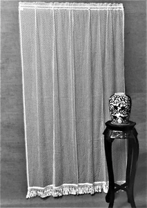 Southern Charm weiß Baumwollmischung 60" x 84" Spitze Fenster Panel Schlafzimmer Wohnzimmer - Bild 1 von 4