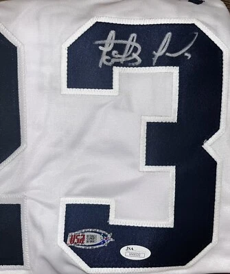 Fernando Tatis Jr Signed Autographed Pro Style Padres Jersey W/Double COA JSA - Image 1 of 4