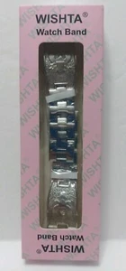 WISHTA 38 MM FÜR APPLE WATCH BAND SILBER Damen (5"-7,8" Armband) - Bild 1 von 4