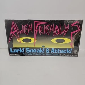 1993 ALIEN FRIENDLY? Lurk! Sneak! Attack! Solar System Space Board Game NEW - Picture 1 of 5