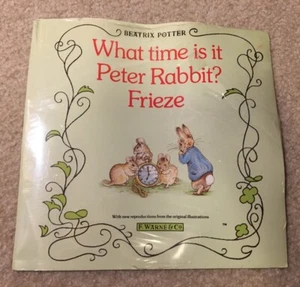 Beatrix Potter What Time Is It Peter Rabbit? Frieze Wall Decoration Border NEW - Picture 1 of 7