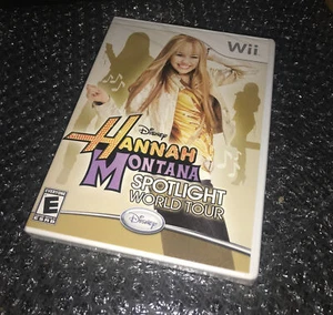 Hannah Montana: Spotlight World Tour (Nintendo Wii, 2007) New Seal Game - Picture 1 of 4