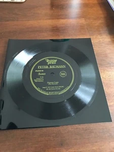 PETER BAUMANN/ALTERED IMAGES TROUSER PRESS 2-SIDED FLEXI DISC #8 Tangerine Dream - Picture 1 of 4