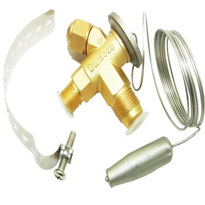 GENUINE TX VALVE INTERNAL FLARE DANFOSS TN2 SERIES 068Z3346 R134A/R513 RF359 TXV - Image 1 of 3