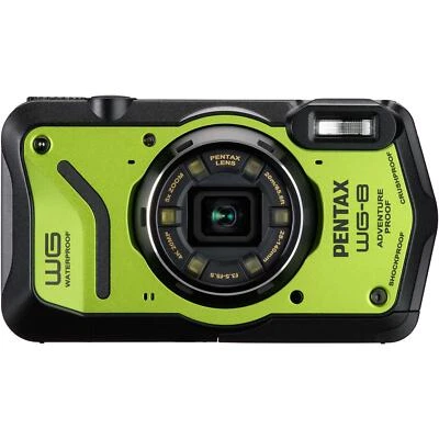 Pentax WG-8 Waterproof Digital Compact Camera - Green - Image 1 of 4