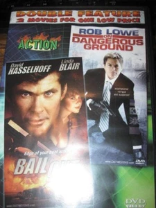 NEW Double Feature DVD Bail Out & On Dangerous Ground - Hasselhoff - Picture 1 of 4