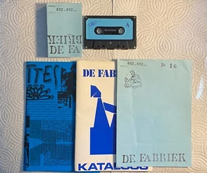 De Fabriek - Enz Enz German De Fabriek cassette + Booklets catalog 1984 TESTED - Picture 1 of 4