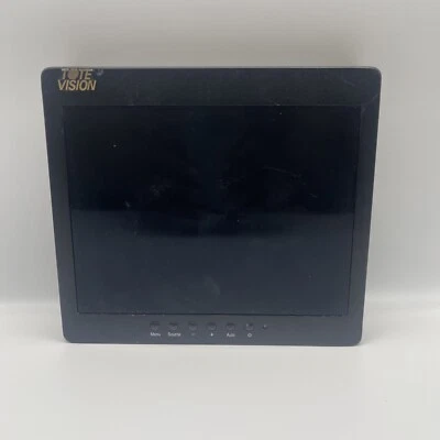 "NON WORKING" Tote Vision LED-1003HD 9.7" LED Backlit LCD Monitor/No power cable - Image 1 of 4
