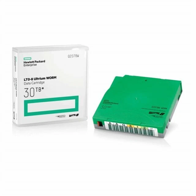 HPE Q2078A LTO-8 Ultrium RW Data Cartridge 30TB