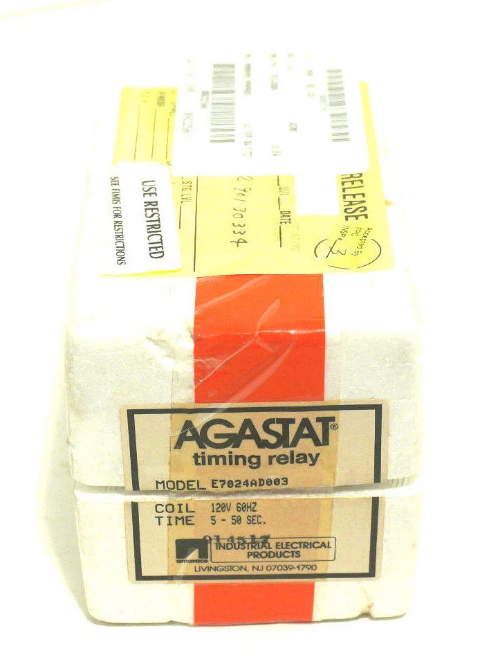 NUEVO RELÉ DE DISTRIBUCIÓN AGASTAT E7024AD003  Foto 1 de 4