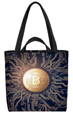 Gold Bit-coin Invest Crypto Tasche handel technologie geld währung crypto busin