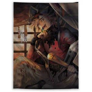 Dämonenjäger Kimetsu no Yaiba Douma Wandteppich Kunst Wandhängeabdeckung Poster - Bild 1 von 8
