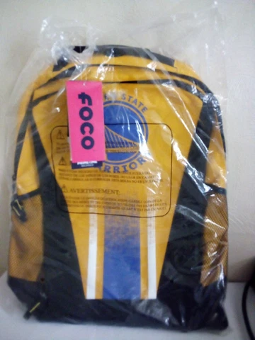 Foco Primetime NBA .Com/Stores Golden State Warriors Back Pack New Cover