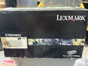 Lexmark X792 x 4 kg schwarze Tonerkassette mit besonders hoher Kapazität - Bild 1 von 5