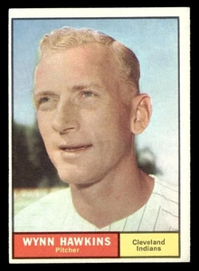 1961 Topps #34 Wynn Hawkins Baseball Card Cleveland Indians Ex - Near Mint - Picture 1 of 2