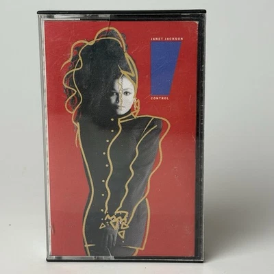 Janet Jackson Control Audio Cassette Tape 1986 - Image 1 of 4