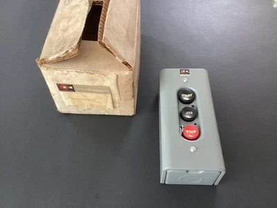 NOS NEW Cutler Hammer 10250H2962A Start/Jog/Stop Switch 600V AC Free Ship - Image 1 of 4