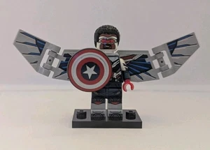 lego marvel studios serie 1 disney minifigur 71031 captain america sam wilson - Bild 1 von 4