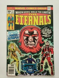 The ETERNALS #5 Marvel 1976 Jack Kirby Kunst/Schlüsselausgabe sehr guter Zustand+ - Bild 1 von 14