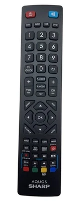 Nuovo per telecomando TV LCD Sharp Aquos LC32HG3242E LC-32HG3242E LC32HG3341 - Immagine 1 di 4