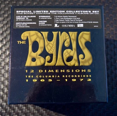 BYRDS, 12 Dimensions Columbia Recordings, 5 CD Ltd Ed Box Set, Postcards, NEW - Image 1 of 4