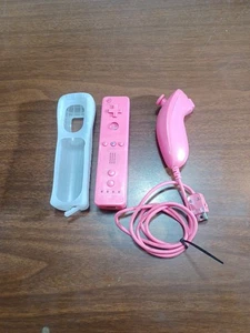 Nintendo Wii candy pink controller Tested A1 Condition - Picture 1 of 7
