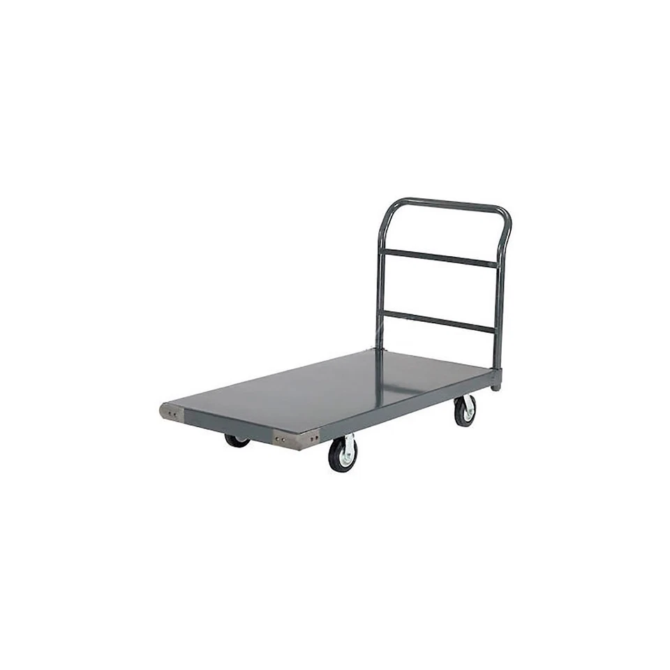Platform Truck w/Steel Deck 5" Rubber Casters 36 x 24 1400 Lb. Capacity - Image 1 of 1