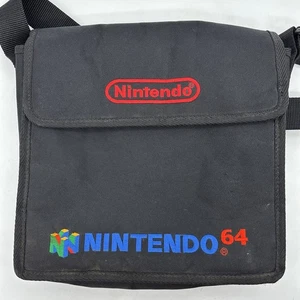 Vintage Genuine Nintendo 64 Soft Carrying Case Travel Bag for N64 - Picture 1 of 9