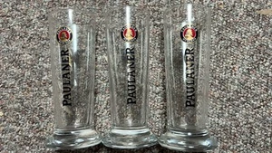 Original Paulaner Weißbier / Weizenbier Bierglas 3 er Set 0,1 L Sonderedition - Bild 1 von 2