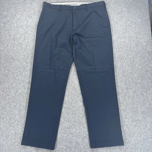 Chinos Haggar Premium azul marino calce recto frente plano 38x32 - Imagen 1 de 9