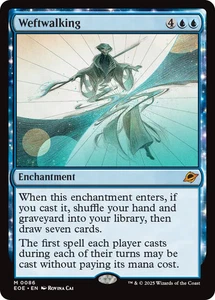 MTG Edge of Eternities Weftwalking 0086 Mythic NM - Foto 1 di 1