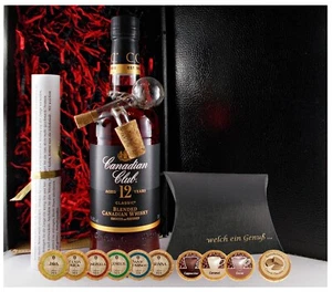 Canadian Club Small Batch 12 Jahre Whisky Portionierer Edelschokolade Geschenk - Bild 1 von 6