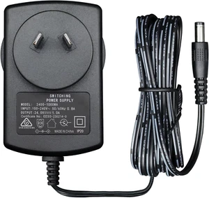 24V 1A/1000Ma 1.8M Long Power Supply Adapter, AC 100-240V to DC 24V 1A 24W - Picture 1 of 12
