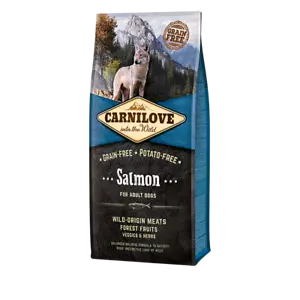 Carnilove Adult Hundetrockenfutter getreidefrei & kartoffelfrei 12KG großer Beutel - Lachs - Bild 1 von 2