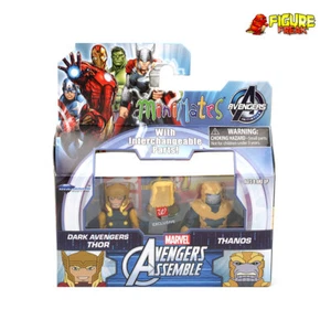 Marvel Minimates Walgreens Wave 2 Avengers Assemble Dark Avengers Thor & Thanos - Picture 1 of 3