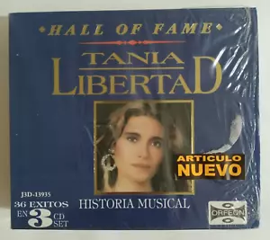 TANIA LIBERTAD - HALL OF FAME VOL 1, 2 & 3 - 2004 MEXICAN TRIPLE CD ALBUM, TROVA - Imagen 1 de 4