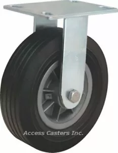 R-4008-AT Hamilton Cush-N-Tuf Rigid Caster with 8" wheel 450 lbs - Picture 1 of 2