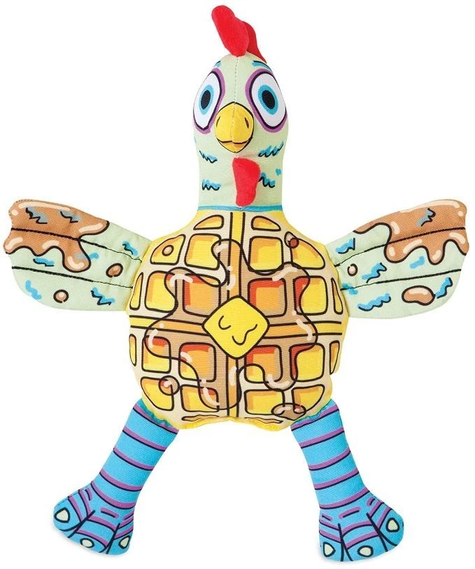 Dog, Fat Cat Foodies Chicken 'n Waffles Dog Toy (1 count) - Image 1 of 1