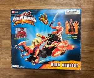 Power Ranger Dino Thunder Dino Chariot Toy Brand New Open Box Wear* Read* - Picture 1 of 20