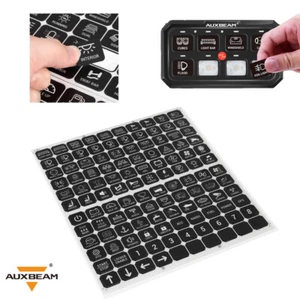 AUXBEAM 120PCS 8 Gang Switch Panel Sticker Switch Label for Boat Truck ATV Truck - Picture 1 of 5