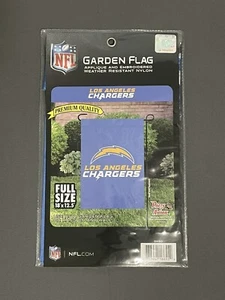 New NFL LA Chargers Premium Quality Appliqué Embroidered Garden Flag Banner RARE - Picture 1 of 4