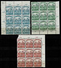 Hungary Postage due block of 9 - 1919/20 Porto ☀ MNH**stamps