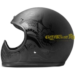 Casco DMD KOI integrale moto enduro vintage scrambler omologato ECE tg. L - Imagen 1 de 4