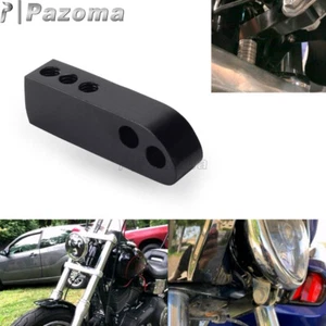 For Harley Dyna Wide Glide/Street Bob Adjustable Headlight Mount Extension Block - Picture 1 of 9
